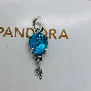 ✨🔥Pandora Blue Murano Glass Balloon Dangle Charm